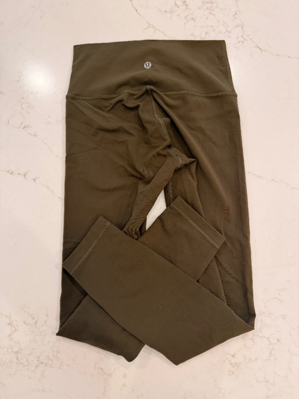 Lululemon Olive Brown High Rise Leggings Size 4